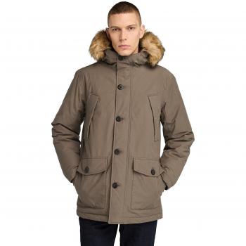 Timberland Scar Ridge Waterproof Men's Parka in Brown, Size S