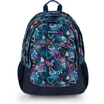 Mochila Gabol TIZAS con corazones e impermeable