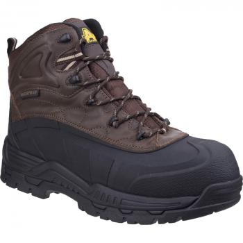 Amblers Safety FS430 Orca Safety Boots Brown Size 13