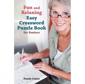Senior-Friendly Easy Crossword Puzzle Book by Puzzle Comet