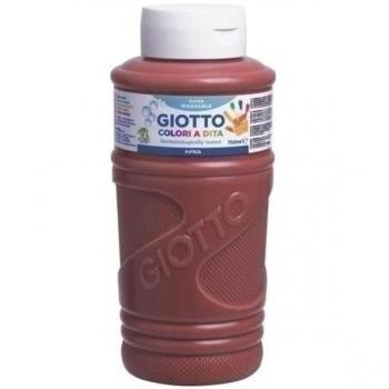 Giotto Pintura de Dedos Marrón 750 ml