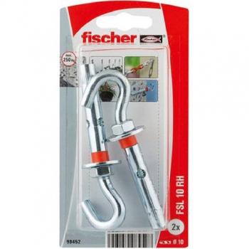 Tacos Metálicos Fischer FSL 10 RH K NV