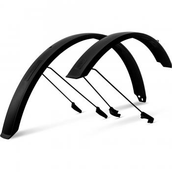 Juego de Guardabarros Acid BB Mount 65 para bicicletas de montaña de 29 - Color negro