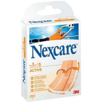 Nexcare Active Adhesive Bandages 10x6cm - Pack of 5