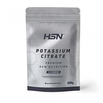 Citrato de Potasio en Polvo 500g - 504 MG Mineral Elemental Sin Sabor, 100% Puro, No-GMO, Vegano y Sin Gluten