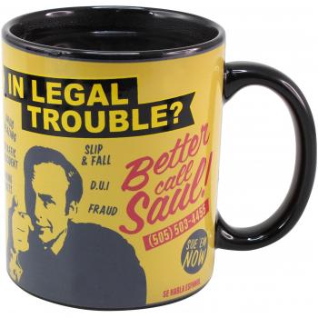 50 Fifty calor Better Call Saul taza termocrómica