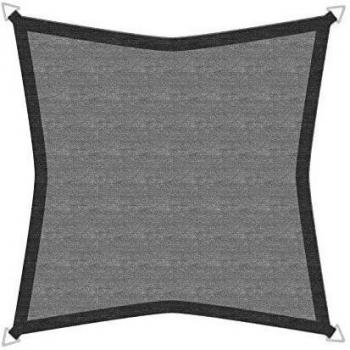 Windhager 10968 - Vela de sombra para patio cuadrado 3,6 x 3,6 m
