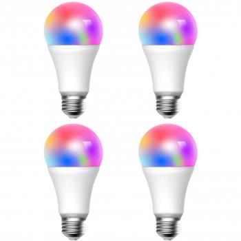 Bombilla LED regulable e inteligente Wi-Fi E27, blanco ajustable