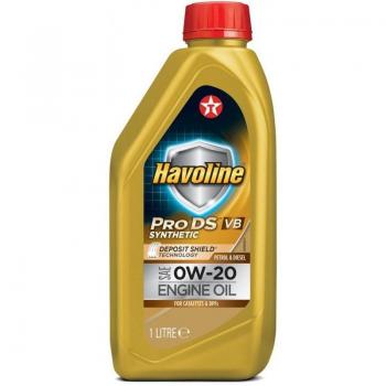 Aceite de motor TEXACO 0W-20 para VW, AUDI y FORD - Capacidad 1L