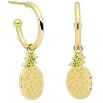 Mr.Wonderful pendientes para mujer Acero inoxidable con Circonita