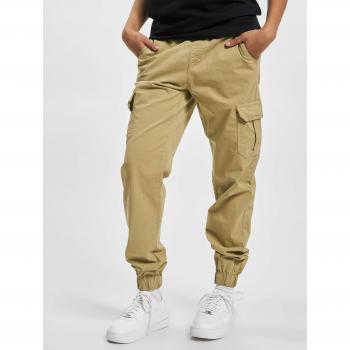 Pantalones Cargo Jogging de Mujer Urban Classics Talle Alto Color Beige 4XL