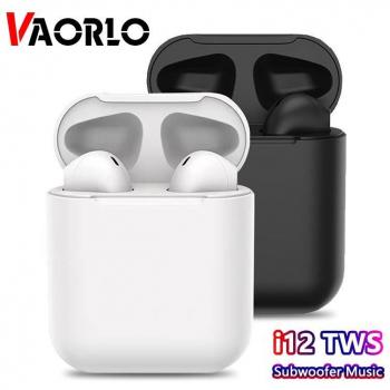 Auriculares Inpods i12 TWS Bluetooth 5.2 In-Ear HiFi Subwoofer para iPhone, Xiaomi y Huawei