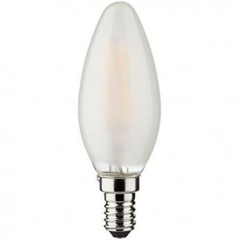 Bombilla LED Vela 4W E14 Mate 360° (Paquete de 4)