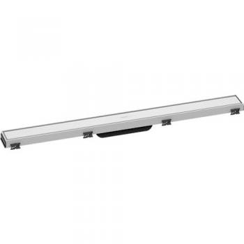 Desagüe de ducha 80 cm Hansgrohe RainDrain Match con marco ajustable en altura, color blanco mate