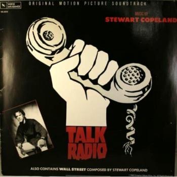 Stewart Copeland Talk Radio Wall Street 1988 German vinyl LP VS5215