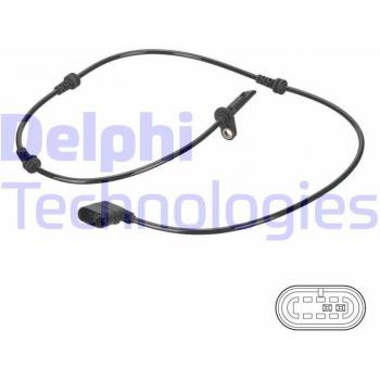 Sensor ABS DELPHI SS20830 - Kit de reparación para sistema de frenos, compatible con vehículos específicos, incluye sensor de velocidad de rueda, fácil instalación, alta precisión y durabilidad