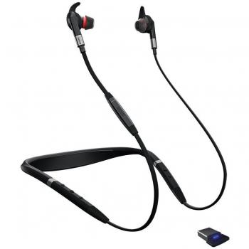 Jabra Evolve 75e MS Wireless Earbuds with Link 370 USB Adapter