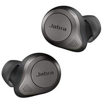 Jabra Elite 85t - Auriculares Inalámbricos True Wireless con cancelación activa de ruido avanzada, batería de larga duración y potentes altavoces - Estuche de carga inalámbrica - Negro titanio