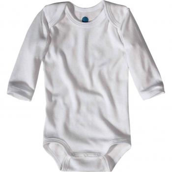 Body de bebé manga larga blanco SANETTA