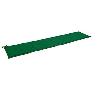 Green Oxford Fabric Garden Bench Cushion 200x50x3 cm