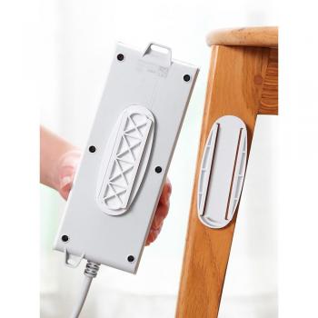 Soporte de Estante Adhesivo para Enchufes y Router Montado en Pared