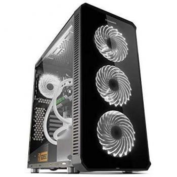 Nox Hummer TGX Rainbow RGB ATX/E-ATX Gaming Case with Tempered Glass and USB 3.0