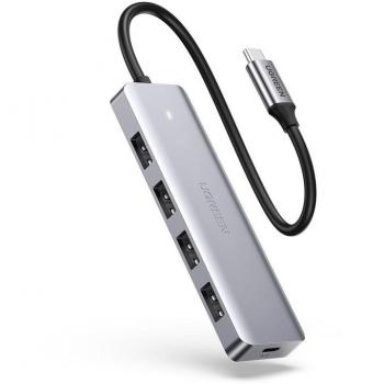 UGREEN Hub USB C a USB 3.0 4 Puertos OTG