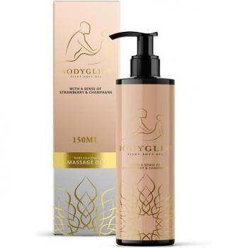 BODYGLISS - MASSAGE COLLECTION SILKY SOFT OIL STRAWBERRY & CHAMPAGNE 150 ML