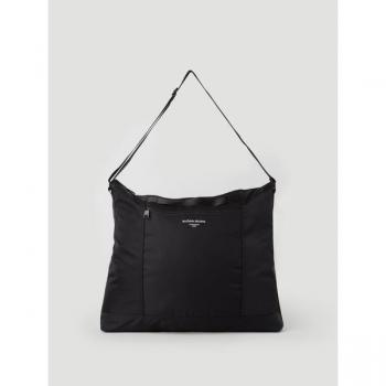 Borg Active Shoulder Bag - Black, features adjustable shoulder strap, zippered main compartment, front zip pocket, durable fabric, and stylish design