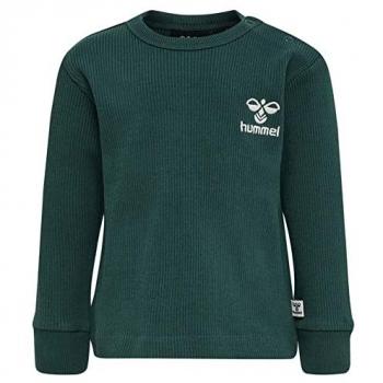 Hummel Sami Long Sleeve T-Shirt for Kids, Green, 3 Years