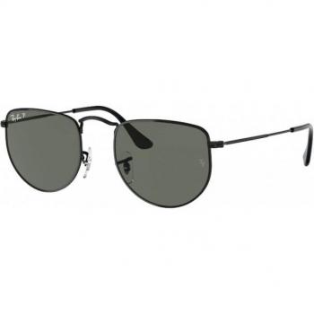Ray-Ban RB3958 Elon 002/58 Black/Polarized Green Geometric Sunglasses
