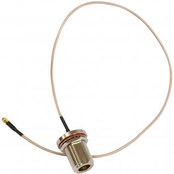 Cable coaxial Mikrotik ACMMCX 0,36 m MMCX Clase N Aluminio
