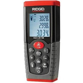 Medidor de Distancia Láser Ridgid Micro LM-100 50m