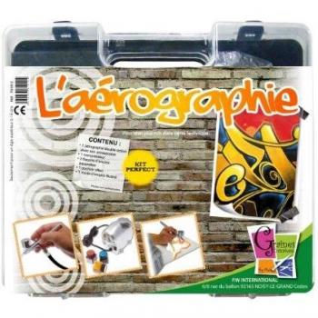 Kit de Aerografía Nivel 2 - Práctica Confirmada con Accesorios