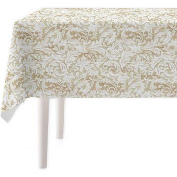 Mantel resinado Delicate beige - Elegante protector de mesa para salón y comedor, resistente a las manchas y fácil de limpiar