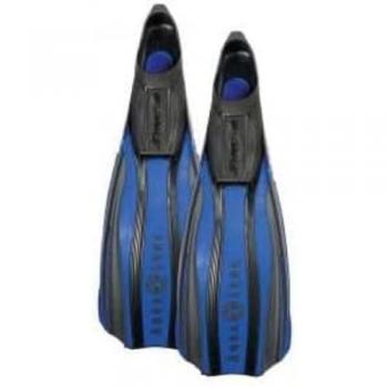 Aletas de Buceo Aqualung Stratos 3 Azul Adulto, Unisex, Sin Escarpín, Óptimo Rendimiento Hidrodinámico, Suelas Adherentes, Agarre Óptimo