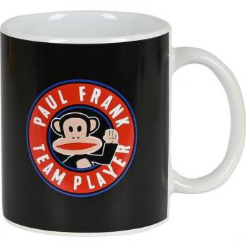 Taza Mug Paul Frank Team player Cerámica Negro (350 ml)