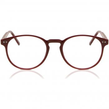 Montura Completa de Plástico Roja para Hombre - Gafas Recetadas Anti-Azules - SmartBuy Collection