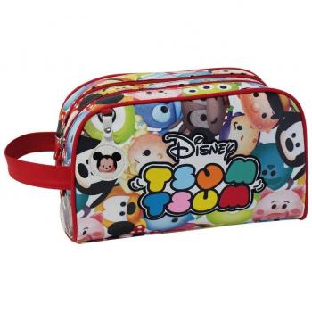Tsum Tsum Neceser, Doble Compartimento, 4.99 Litros, Multicolor