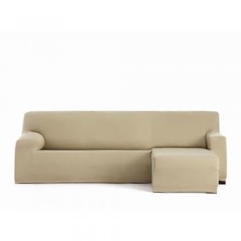Funda Chaise Longue Brazo Corto Derecho Bielástica Eysa Bronx Beige 110 x 110 x 310 cm
