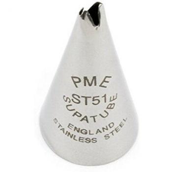 PME Supatubo de Hoja Mediana de Acero Inoxidable sin Soldaduras nº 51