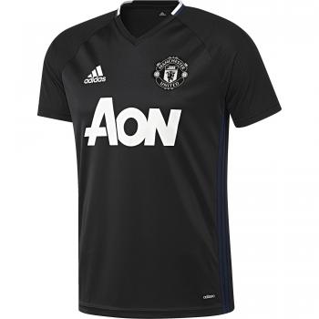 adidas Manchester United Trg Jsy - Camiseta para hombre, color negro / azul / blanco, talla L