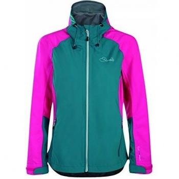 Dare 2b Chaqueta impermeable Recourse Ii para mujer, Mujer, chaqueta impermeable, DWW412 31314L, Shorline/Cyb, 42