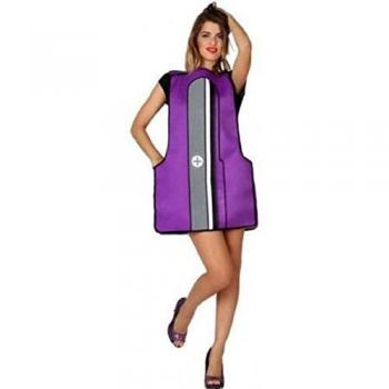Atosa-15386 Disfraz Sacapuntas, color violeta, M-L