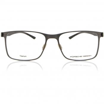 Porsche Design P8346 D Men's Eyeglasses Grey Size 55 - Blue Light Block Available
