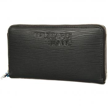 Trussardi Jeans Monedero cartera mujer artículo 75W00180 T-TOTE ZIP 3PKT LG SAFFIANO WALLET - cm.20,5x11x2,5