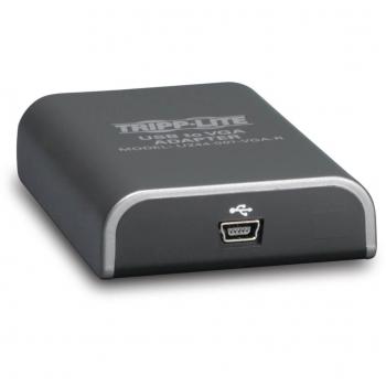 Adaptador Dual para Monitores USB 2.0 a VGA Tripp Lite U244-001-VGA-R - 128 MB SDRAM - Resolución 1920 x 1080 (1080p) a 60 Hz
