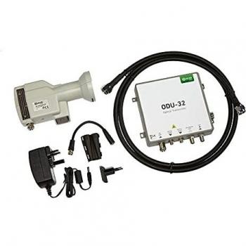 Kit LNB Óptico + Emisor + Alimentador + Coaxial
