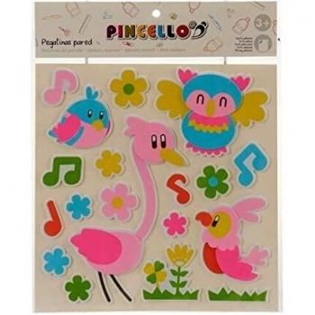 Pincello S3601271 Pegatinas, 32 X 1 X 38 Cm
