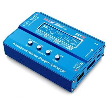 Cargador SKYRC B6DC V2 para baterías de modelismo 1-6S, 6A, 60W, compatible con LiPo, LiFePO, LiHV, LiIon, NiCd y NiMH